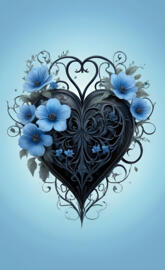 a black and white sculpture