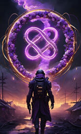 a person wearing a garment