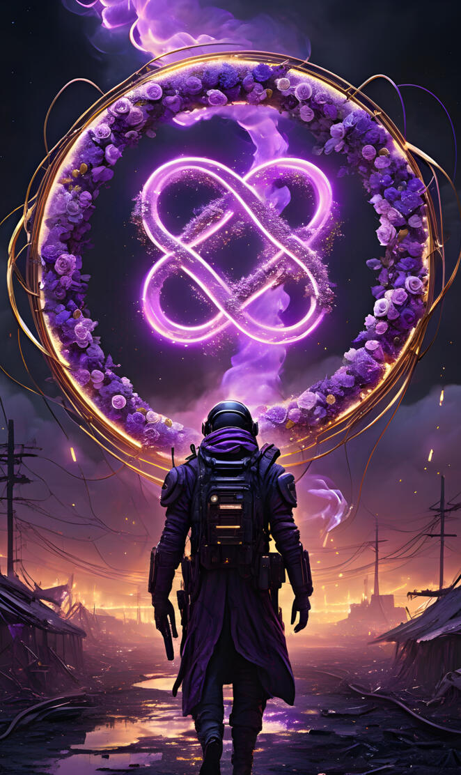 a person wearing a garment