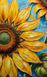 a close up of a flower