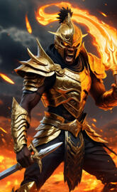 warrior of the hellscape