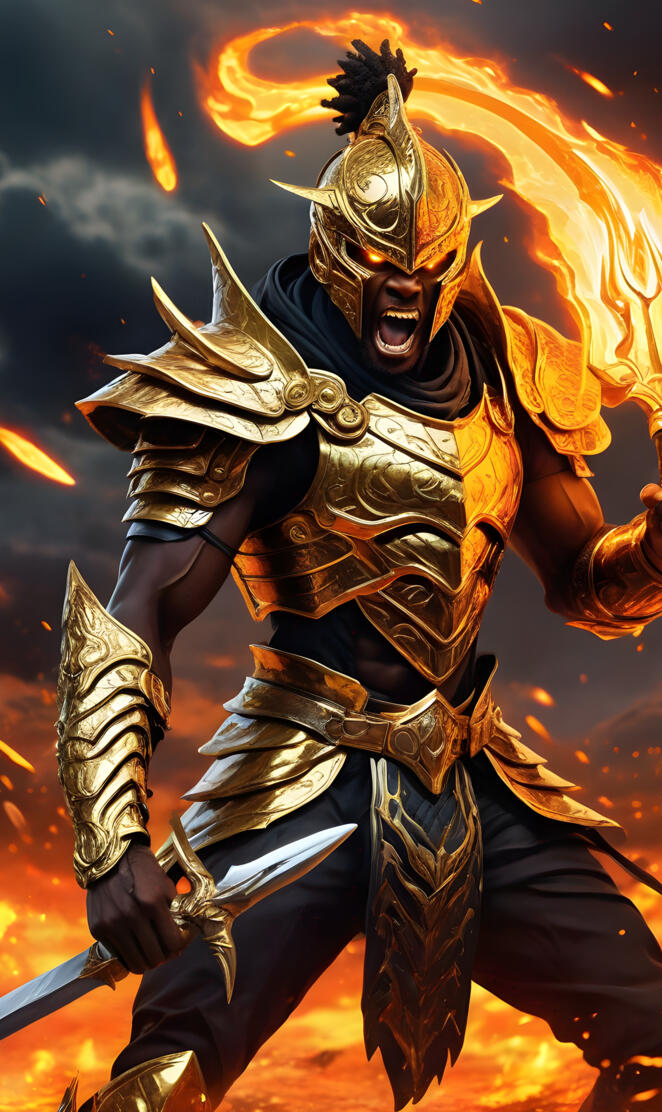 warrior of the hellscape