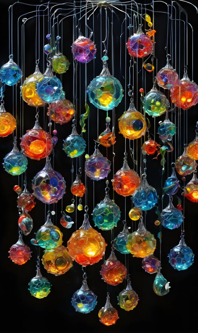 Colorful Glass Balls