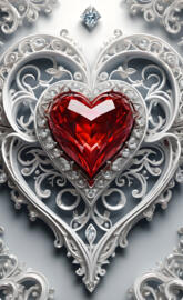 red heart