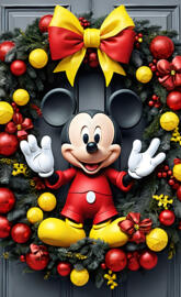Mickey Christmas Wreath