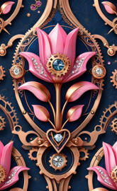 Tulip Gem Steampunk