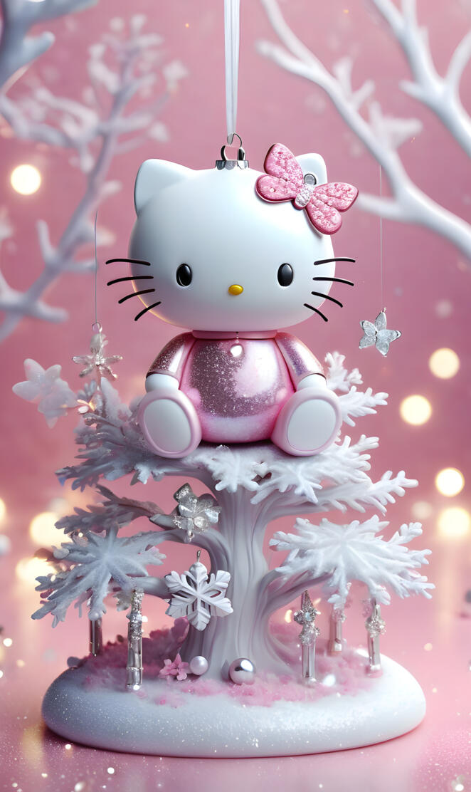 a snowman with a pink dress and crown