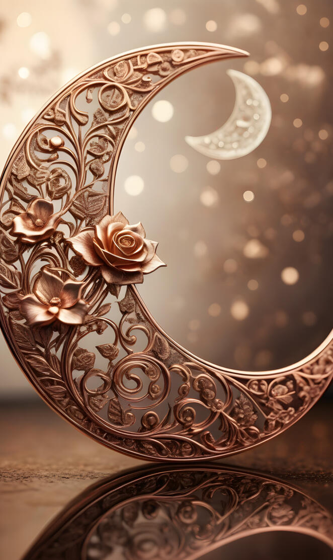 moon ornament