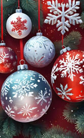 snowflakes ornaments