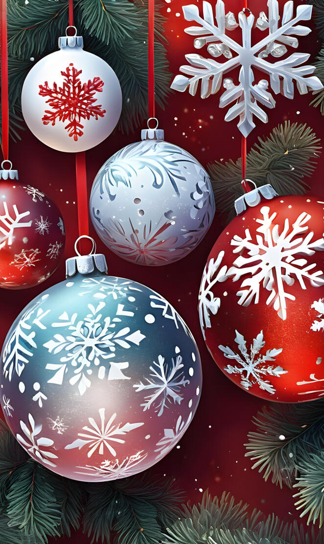 snowflakes ornaments