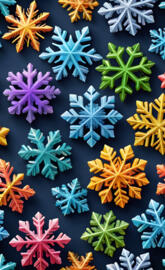 Snowflake ornaments