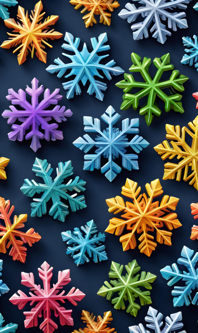 Snowflake ornaments