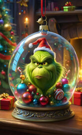Grinch ornament