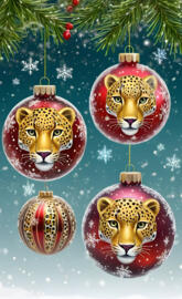 leopard ornaments