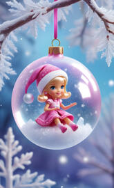 Barbie ornament