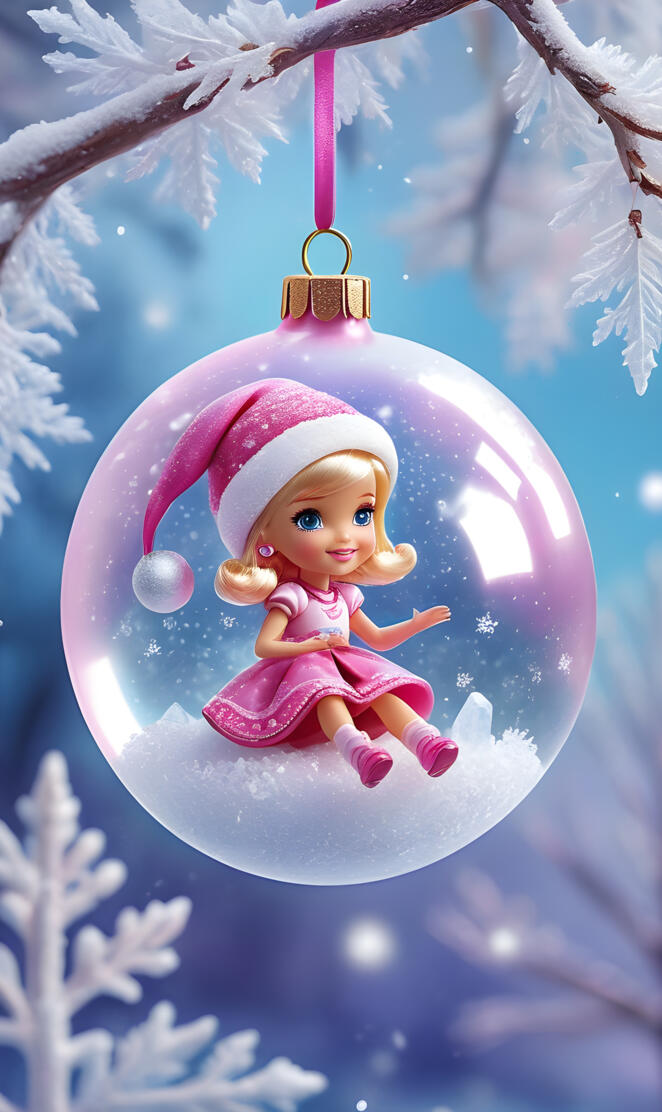 Barbie ornament