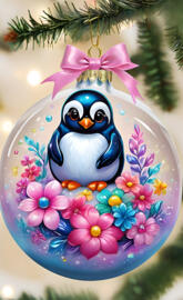 penguin ornament