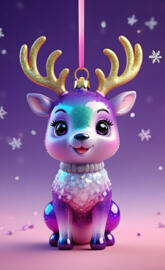 Reindeer Ornament