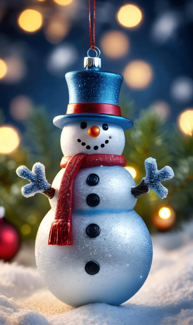 Snowman Ornament