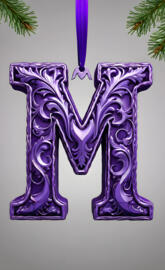 M Ornament