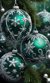 Emerald Ornaments