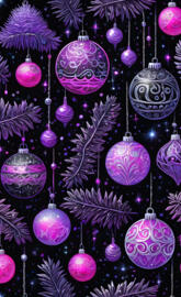 Purple Ornaments