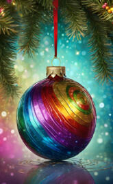 multicolor ornament