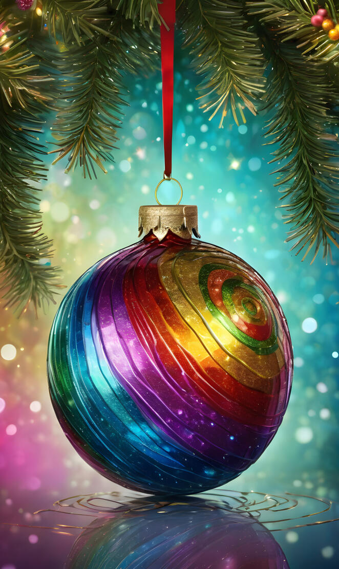 multicolor ornament