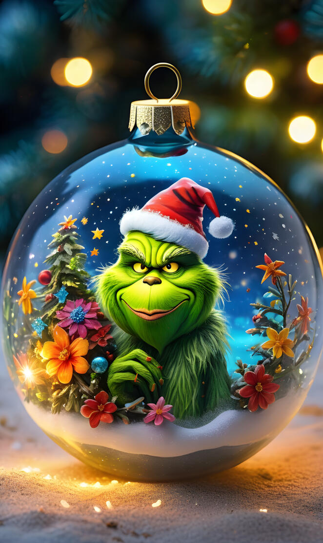 Grinch ornament