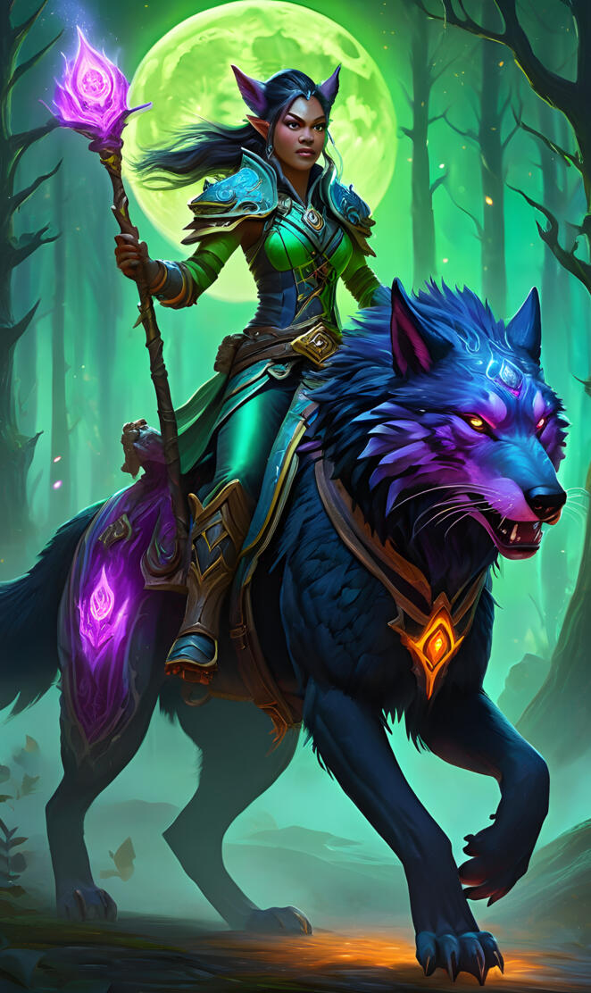 a person riding a horse