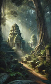 Lost Temple in the Jungle