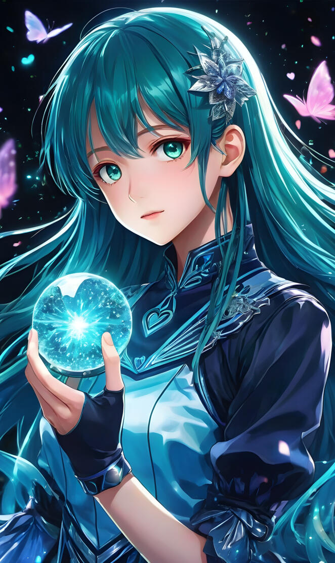 Anime Girl 💬 "There Will 
Always Be Hope. ✨️🌈🫶