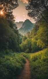 Vibrant Autumn Forest