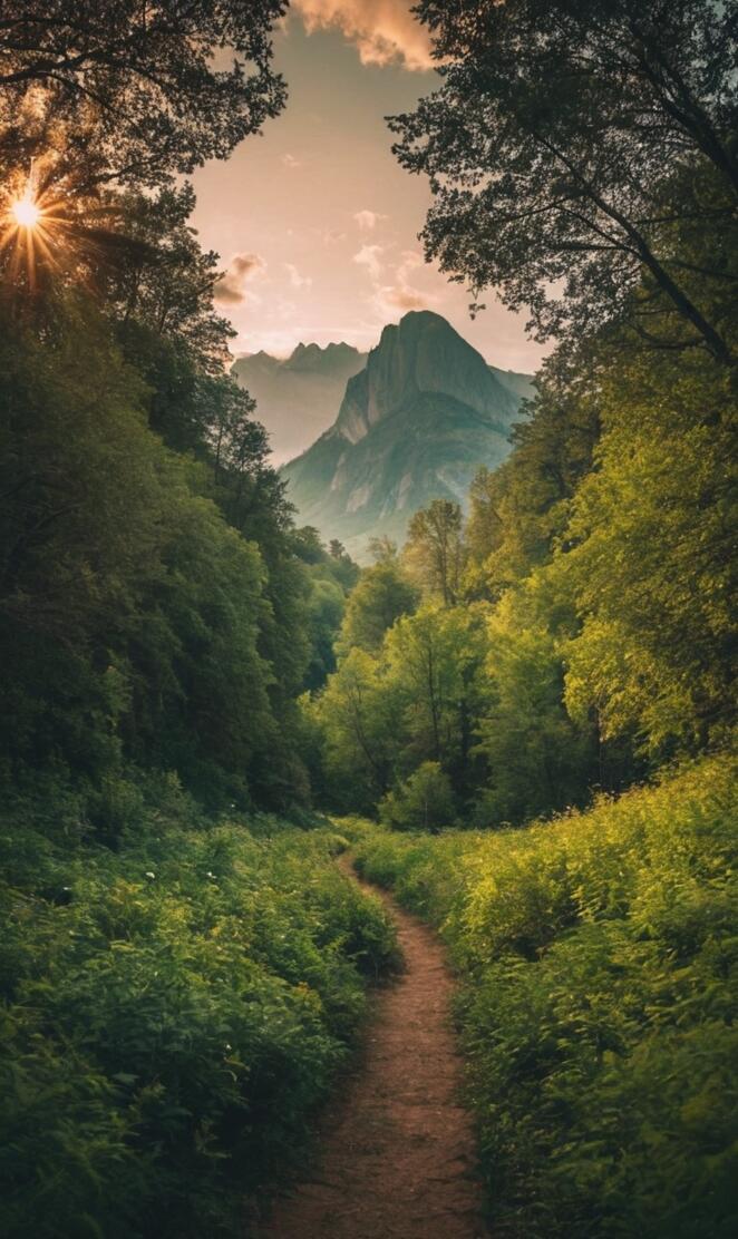 Vibrant Autumn Forest