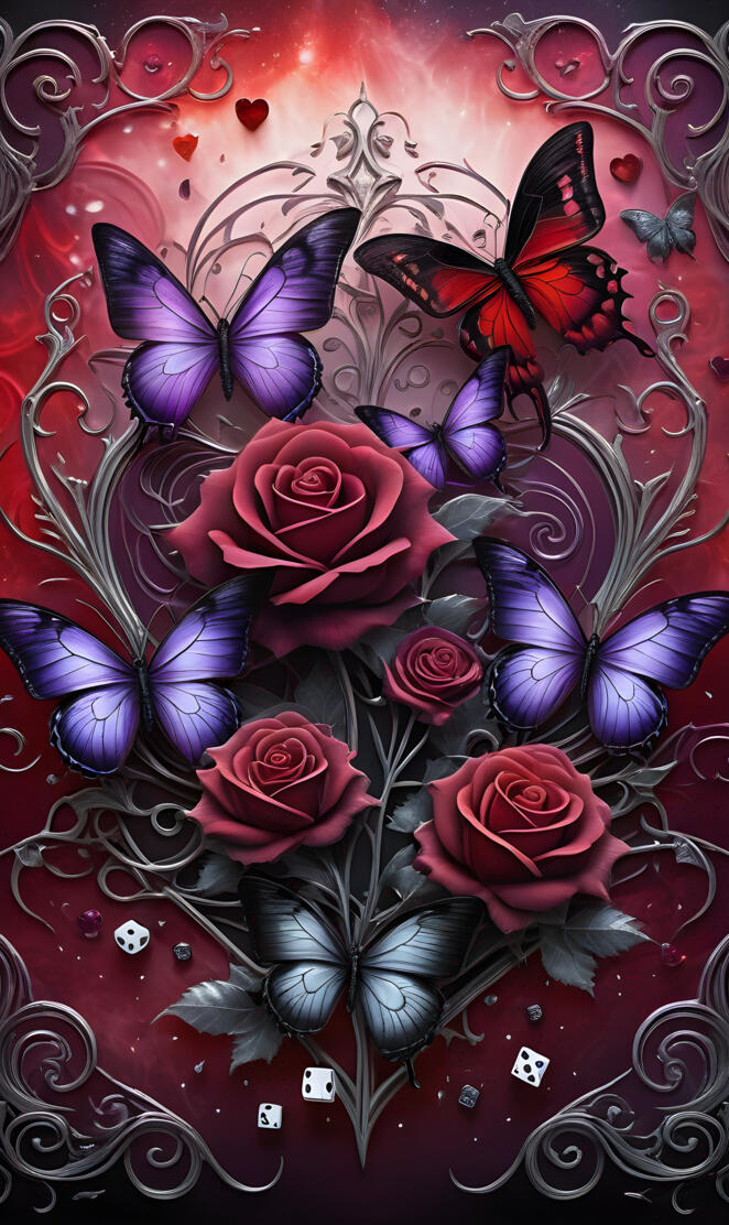 Butterflies 🦋 Hearts ❤️ Flowers 💐