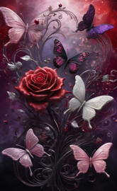 Butterflies 🦋 Hearts ❤️ Flowers 💐