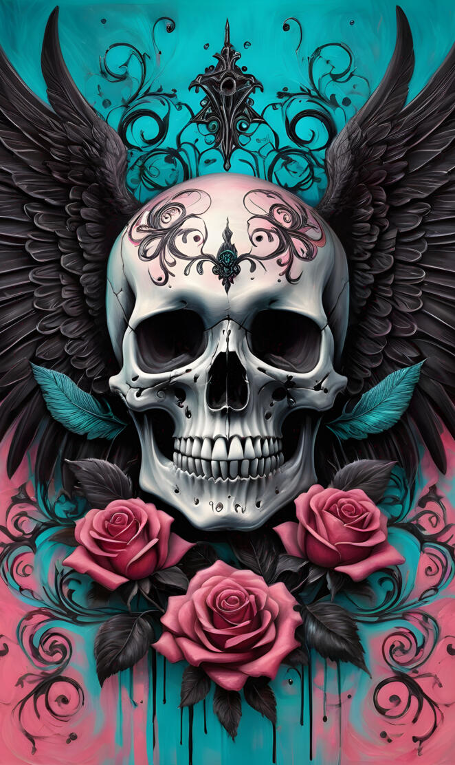 Skull n Roses