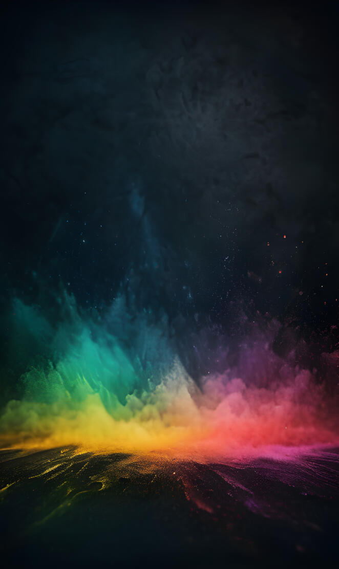 a colorful galaxy in space