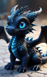 a statue of a dragon