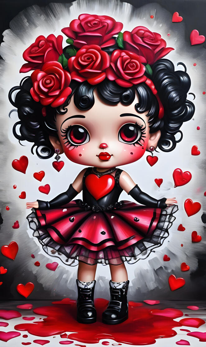 Valentine's Betty Boop
