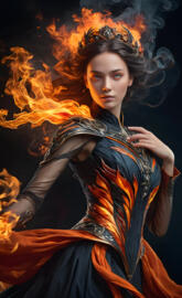 a person in a garment