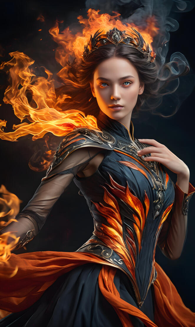 a person in a garment