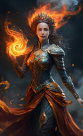 a person in a garment