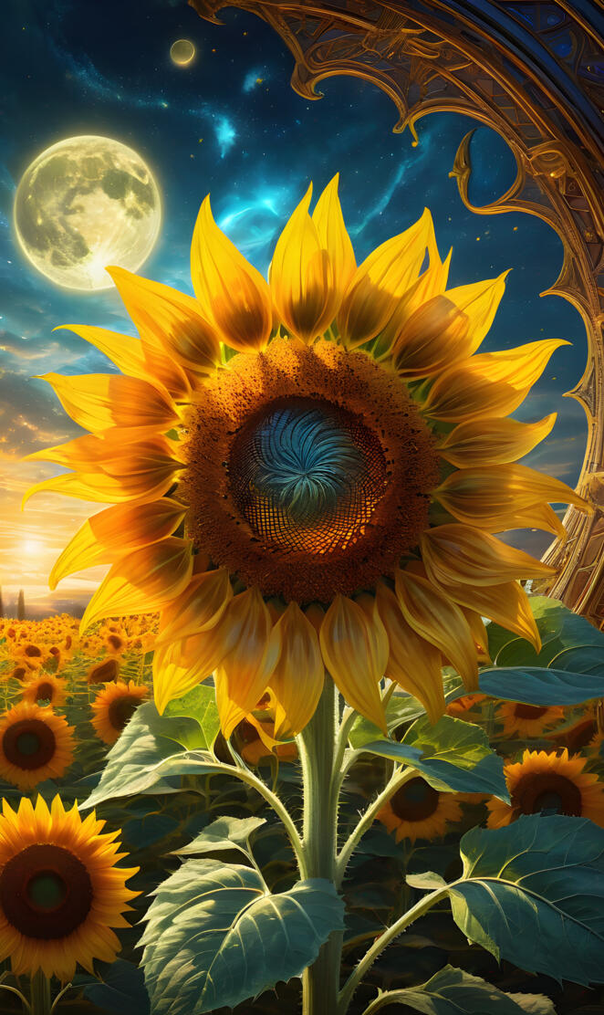 🌻 under the 🌚light