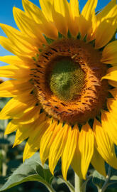 fibonacci sunflower photo
