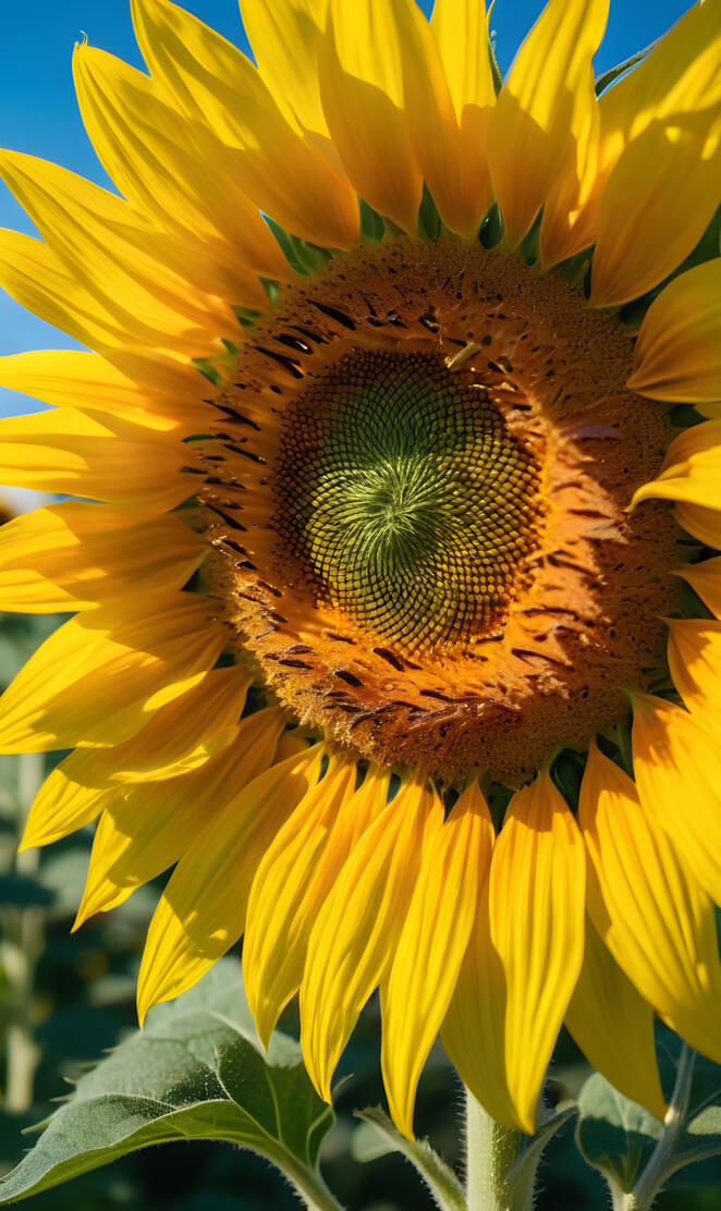 fibonacci sunflower photo