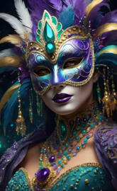 Mardi gras, mask