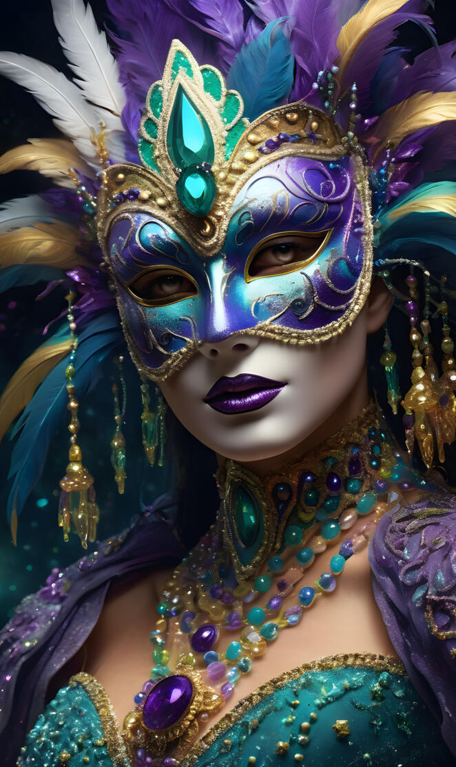 Mardi gras, mask