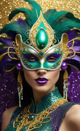 Mardi gras, mask