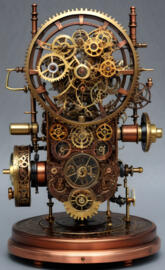 Steampunk clockwork